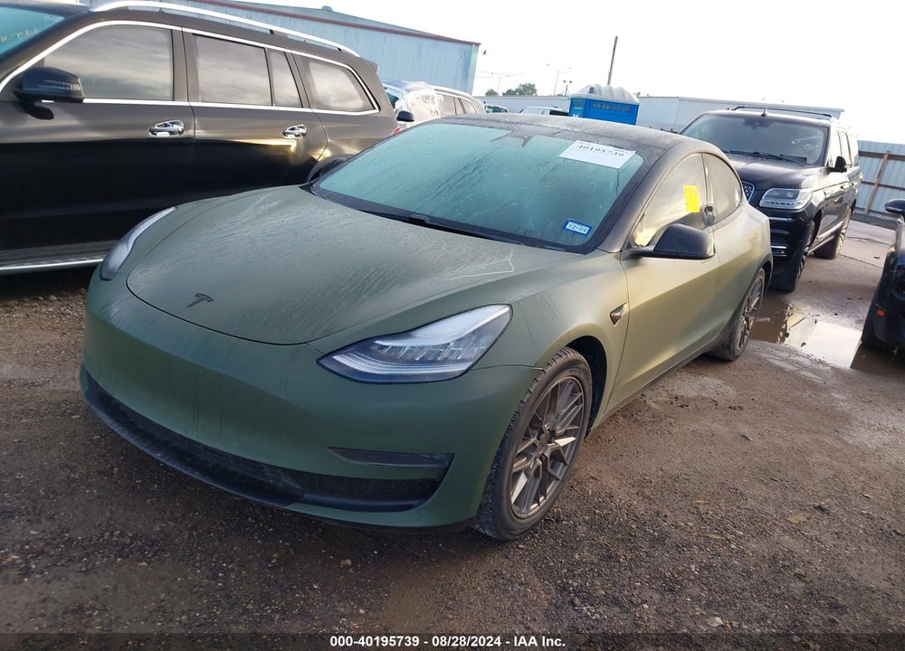 2020 TESLA MODEL 3 LONG RANGE DUAL MOTOR ALL-WHEEL DRIVE VIN: 5YJ3E1EB5LF607080