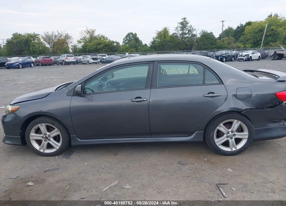 2013 TOYOTA COROLLA S VIN: 2T1BU4EE6DC030561