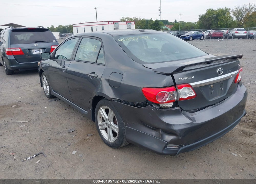 2013 TOYOTA COROLLA S VIN: 2T1BU4EE6DC030561
