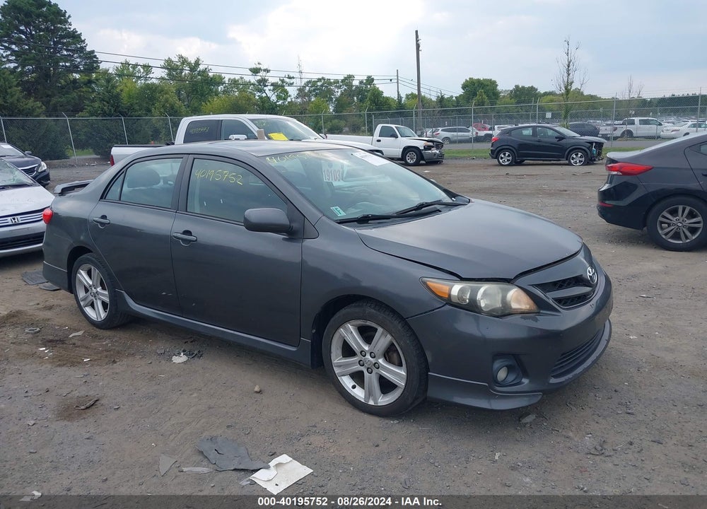 2013 TOYOTA COROLLA S VIN: 2T1BU4EE6DC030561