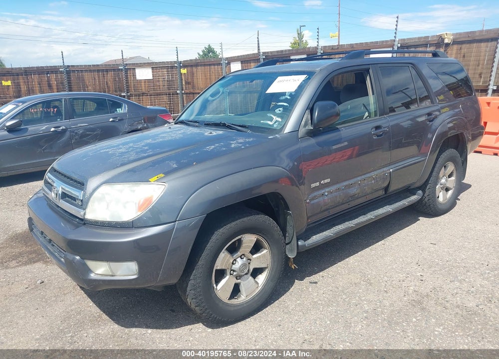 2005 TOYOTA 4RUNNER SR5 V8 VIN: JTEBT14R750053604