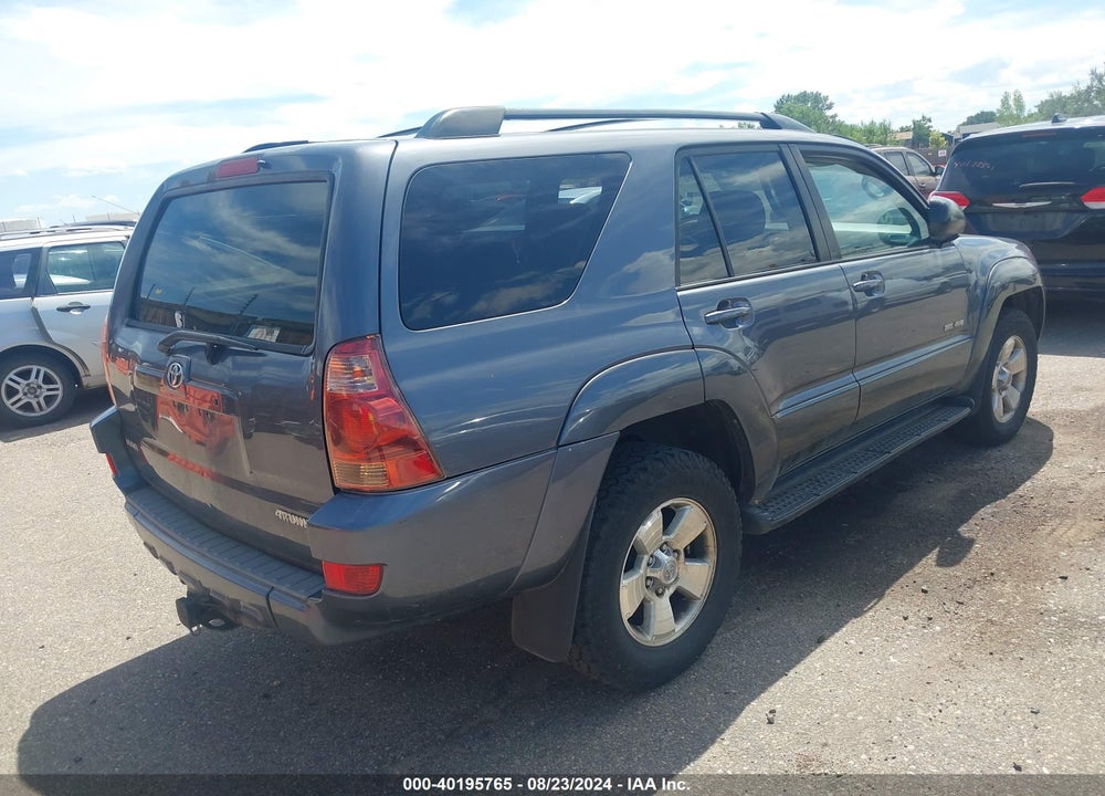 2005 TOYOTA 4RUNNER SR5 V8 VIN: JTEBT14R750053604