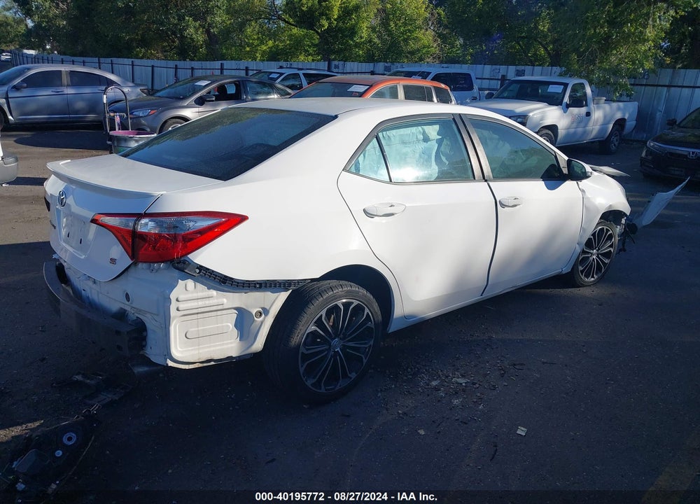 2015 TOYOTA COROLLA S PLUS VIN: 2T1BURHE6FC428218