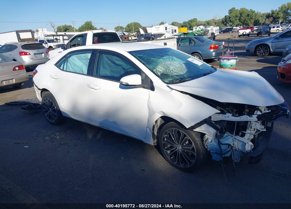 2015 TOYOTA COROLLA S PLUS VIN: 2T1BURHE6FC428218