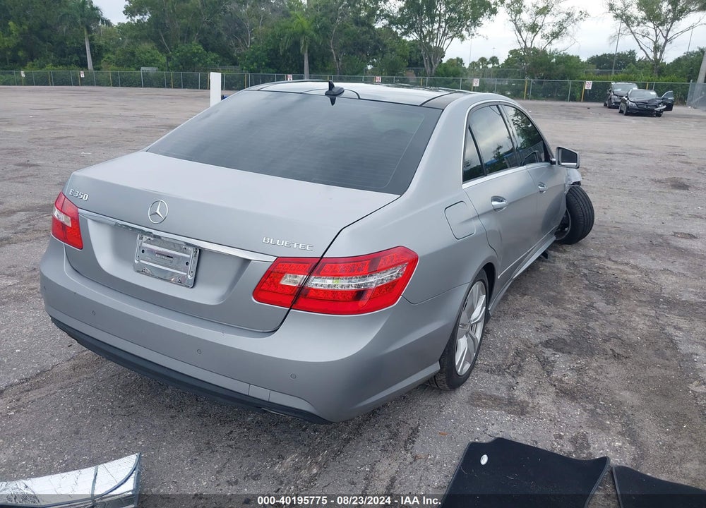 2011 MERCEDES-BENZ E 350 BLUETEC VIN: WDDHF2EBXBA482891