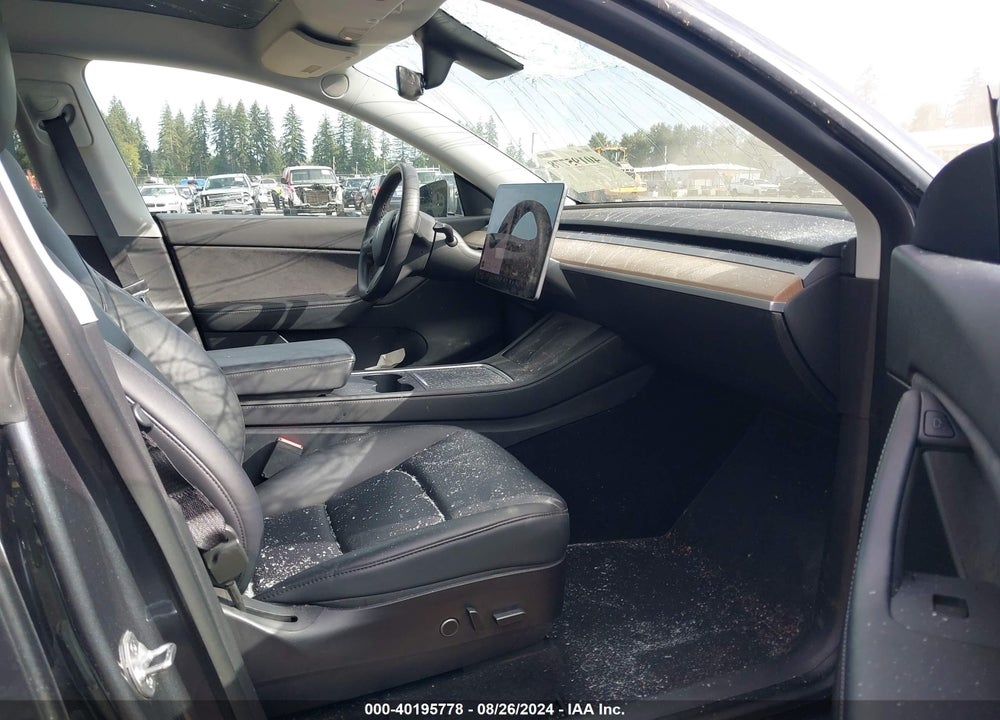2021 TESLA MODEL Y LONG RANGE DUAL MOTOR ALL-WHEEL DRIVE VIN: 5YJYGDEE7MF174391