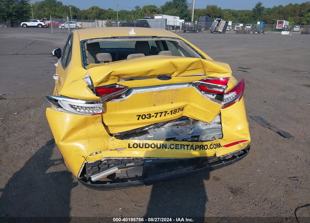 2020 FORD FUSION S VIN: 3FA6P0G72LR104816