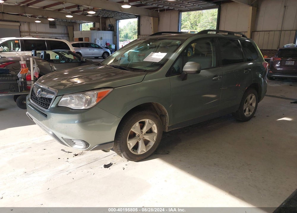 2016 SUBARU FORESTER 2.5I PREMIUM VIN: JF2SJADC0GH527680