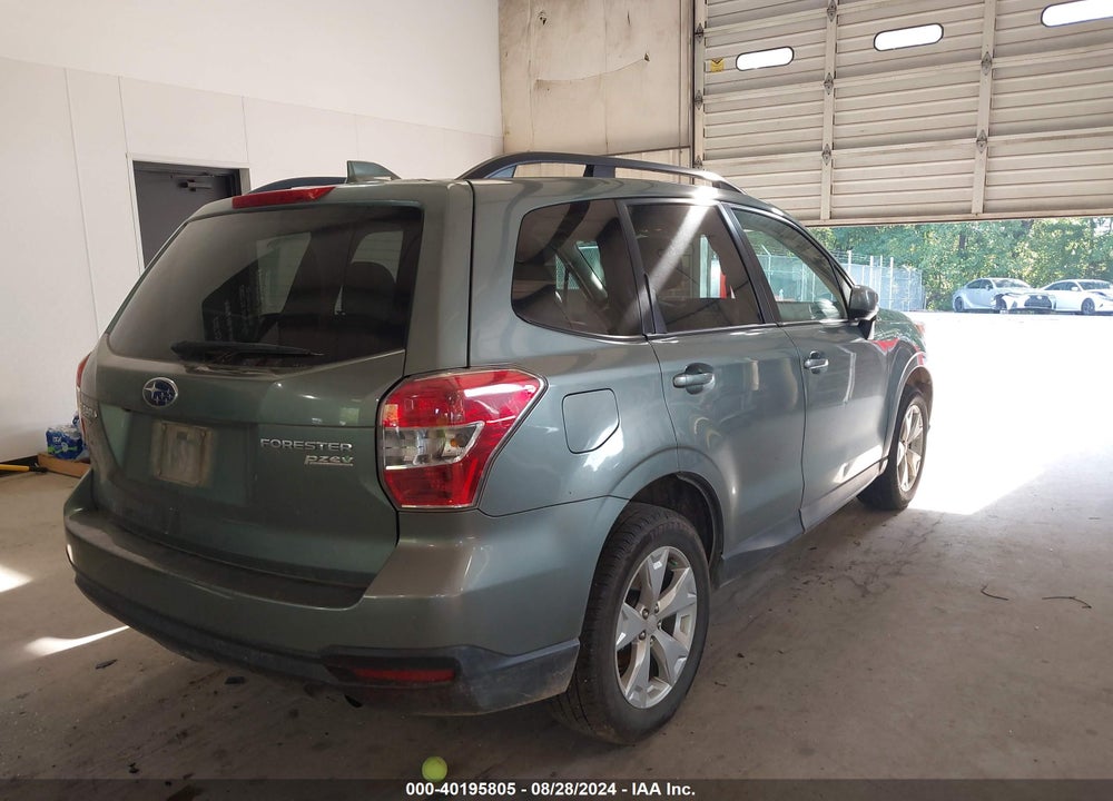 2016 SUBARU FORESTER 2.5I PREMIUM VIN: JF2SJADC0GH527680
