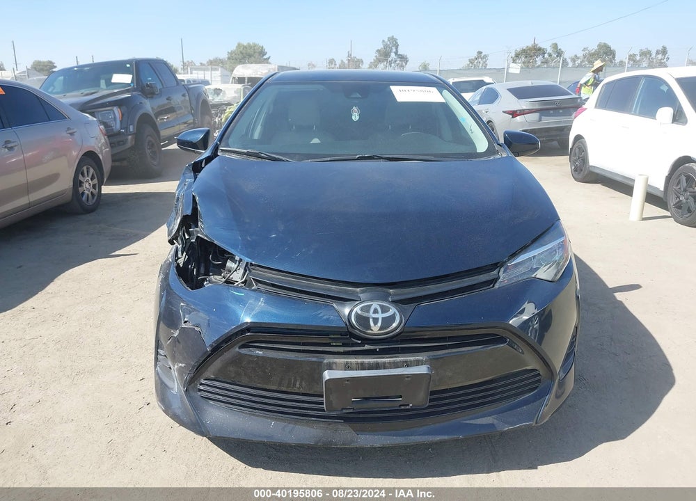 2019 TOYOTA COROLLA LE VIN: 2T1BURHE8KC168611