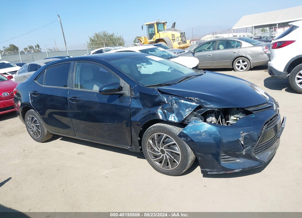 2019 TOYOTA COROLLA LE VIN: 2T1BURHE8KC168611