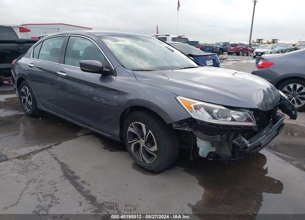 2016 HONDA ACCORD LX VIN: 1HGCR2F36GA086890