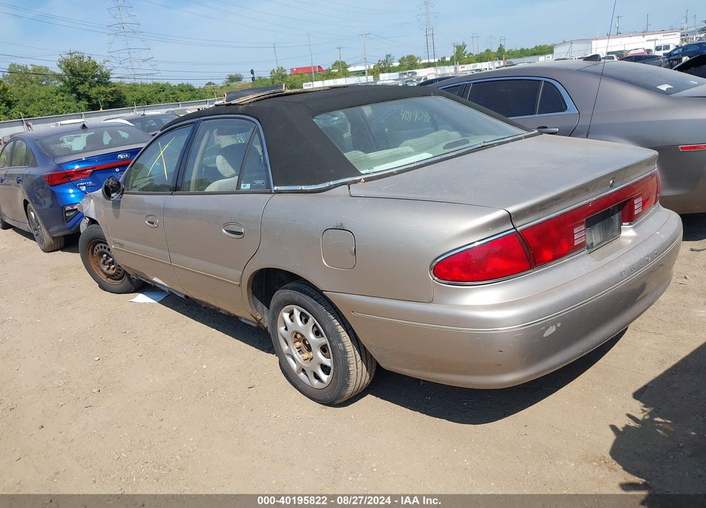 2001 BUICK CENTURY CUSTOM VIN: 2G4WS52J311121405