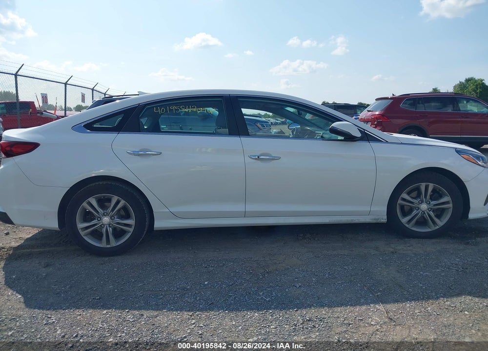 2018 HYUNDAI SONATA SEL VIN: 5NPE34AF6JH649412