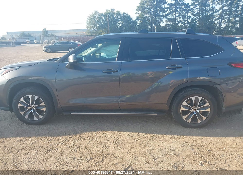 2021 TOYOTA HIGHLANDER XLE VIN: 5TDGZRAH9MS071004