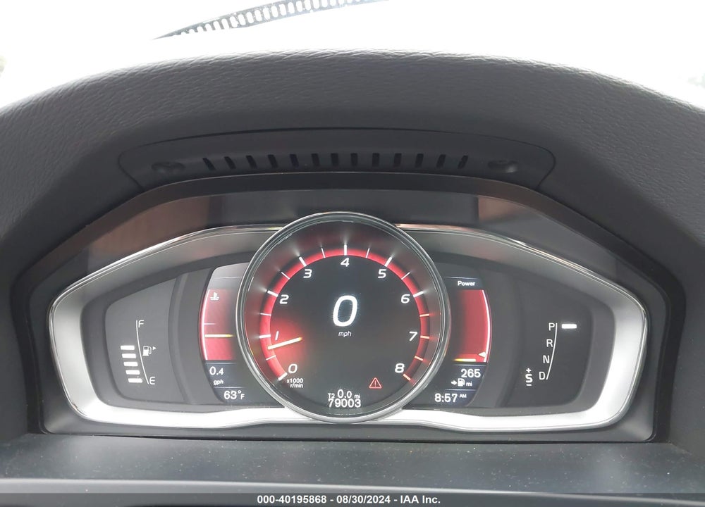 2016 VOLVO V60 T5 PREMIER VIN: YV1612SK2G1311901