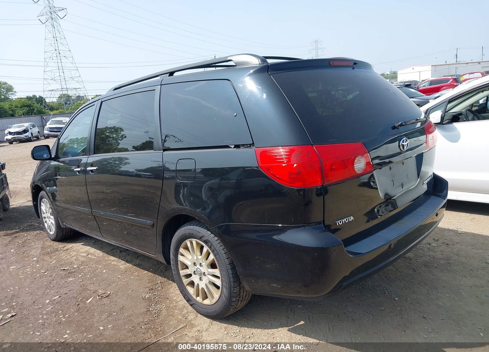 2009 TOYOTA SIENNA XLE/XLE LIMITED VIN: 5TDZK22C29S262780