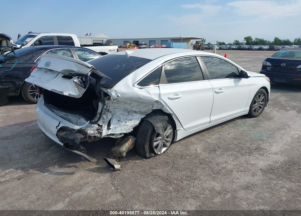 2017 HYUNDAI SONATA VIN: 5NPE24AFXHH461568