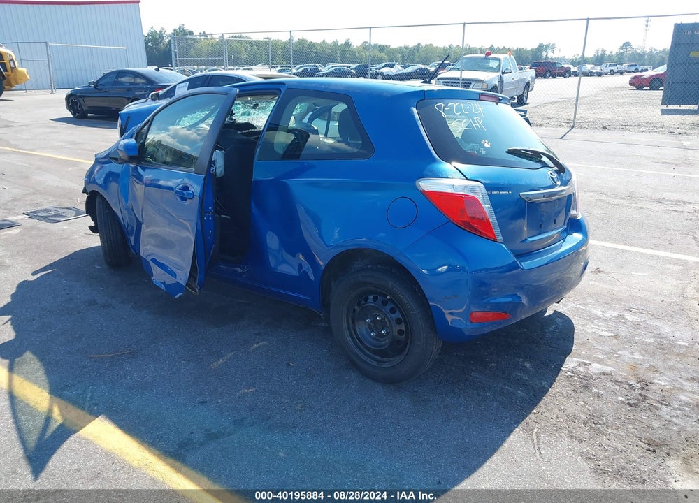 2014 TOYOTA YARIS L (TMC/CBU PLANT) VIN: JTDJTUD3XED591543