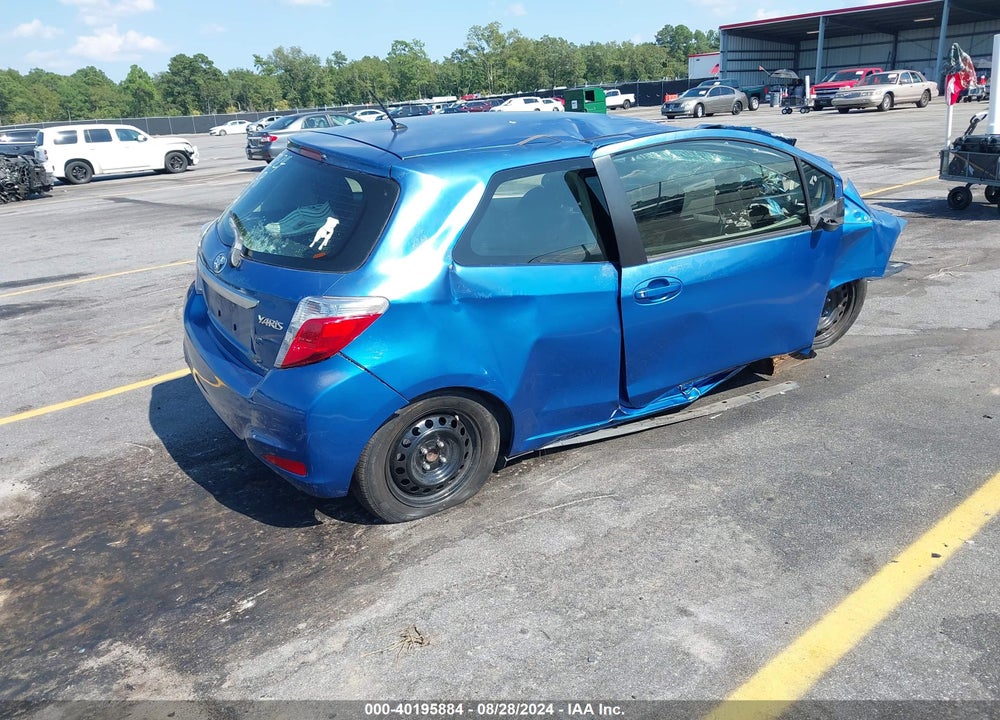2014 TOYOTA YARIS L (TMC/CBU PLANT) VIN: JTDJTUD3XED591543