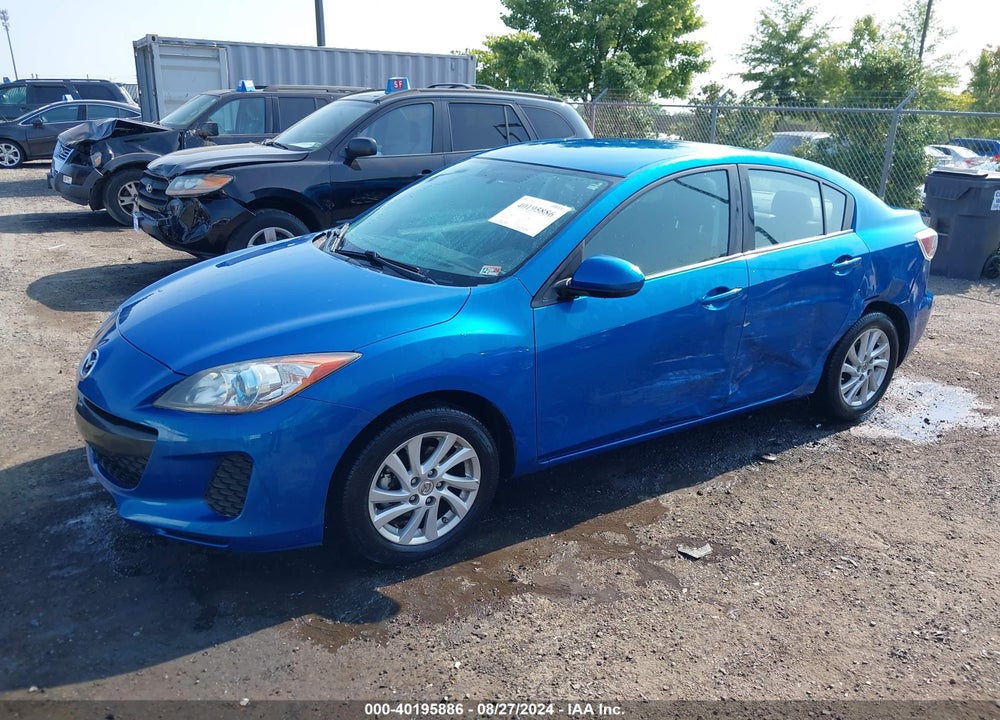 2012 MAZDA 3 I TOURING VIN: JM1BL1V71C1602190