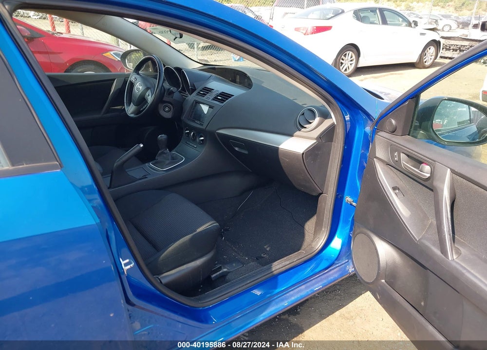 2012 MAZDA 3 I TOURING VIN: JM1BL1V71C1602190