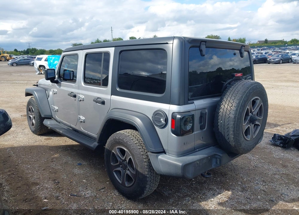 2018 JEEP WRANGLER UNLIMITED SPORT S 4X4 VIN: 1C4HJXDG1JW272216