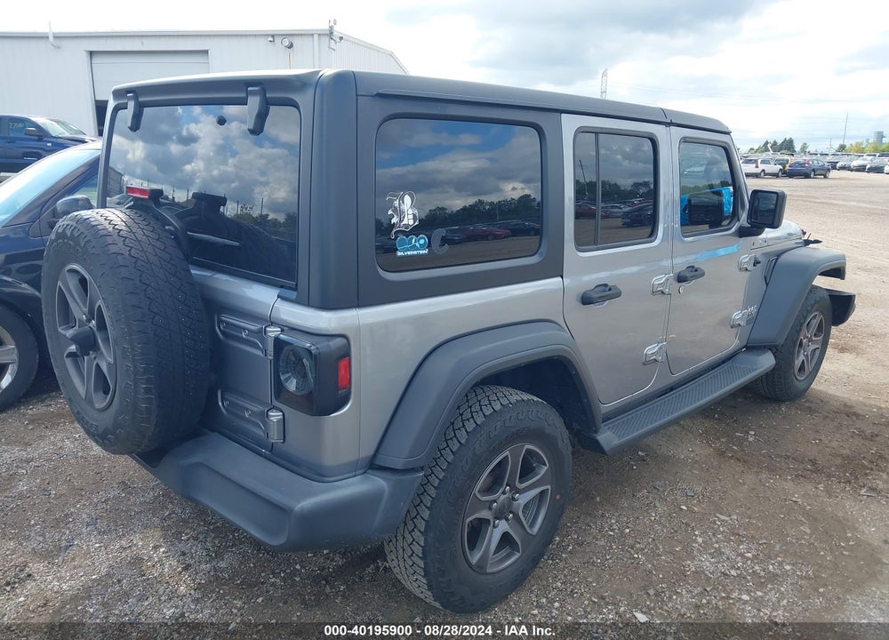 2018 JEEP WRANGLER UNLIMITED SPORT S 4X4 VIN: 1C4HJXDG1JW272216