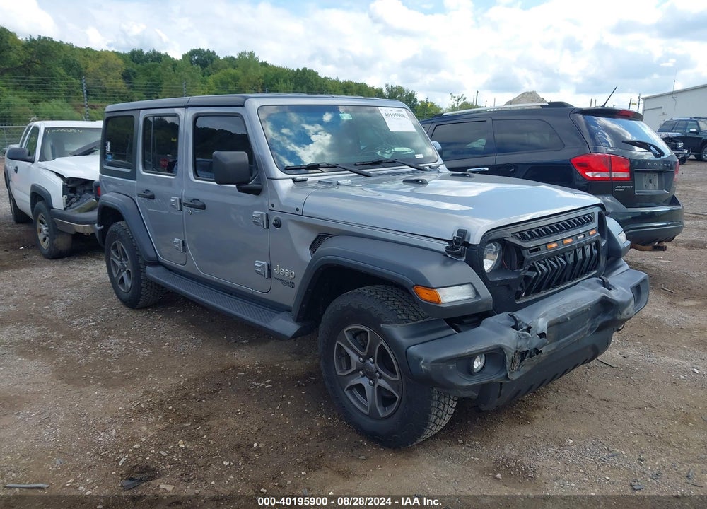2018 JEEP WRANGLER UNLIMITED SPORT S 4X4 VIN: 1C4HJXDG1JW272216