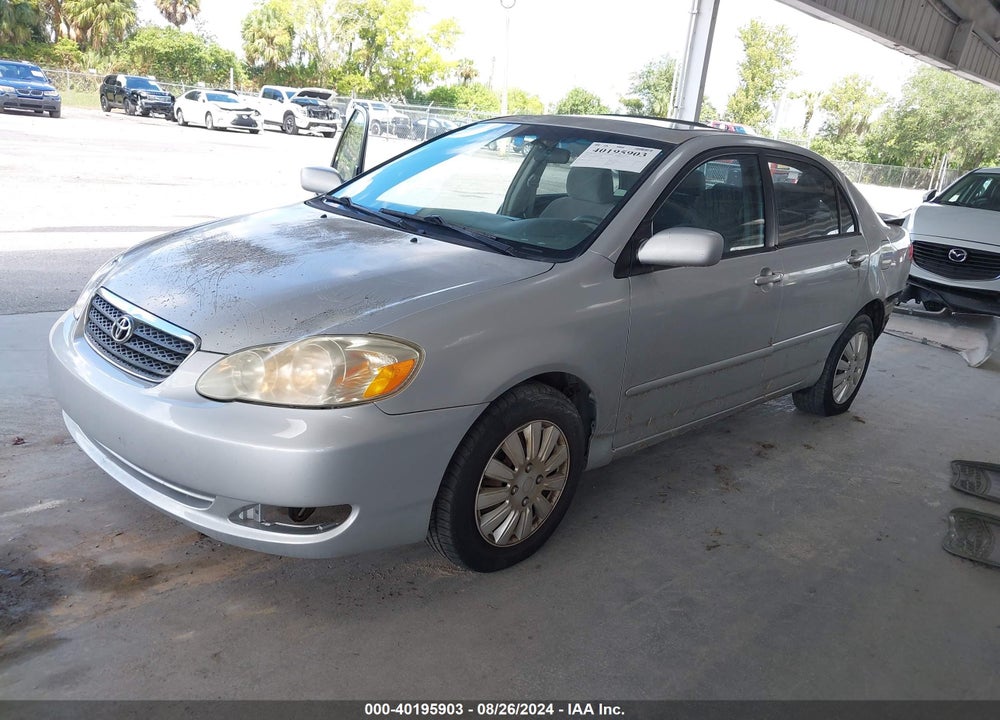 2008 TOYOTA COROLLA LE VIN: 1NXBR32E98Z947045