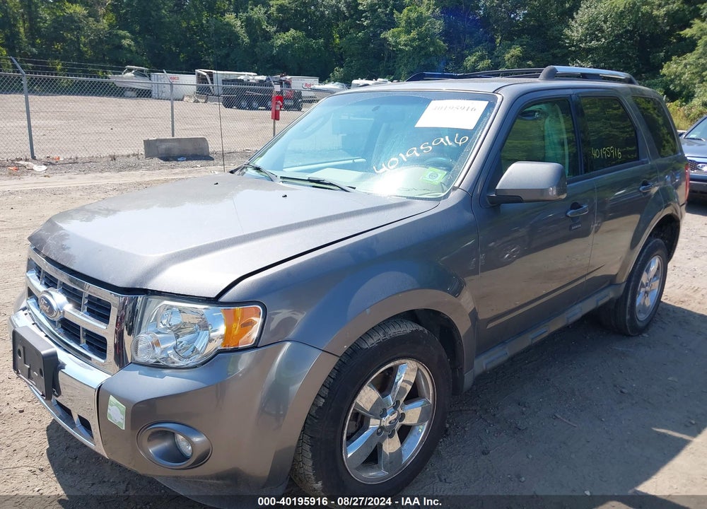 2012 FORD ESCAPE LIMITED VIN: 1FMCU9EG7CKB15372