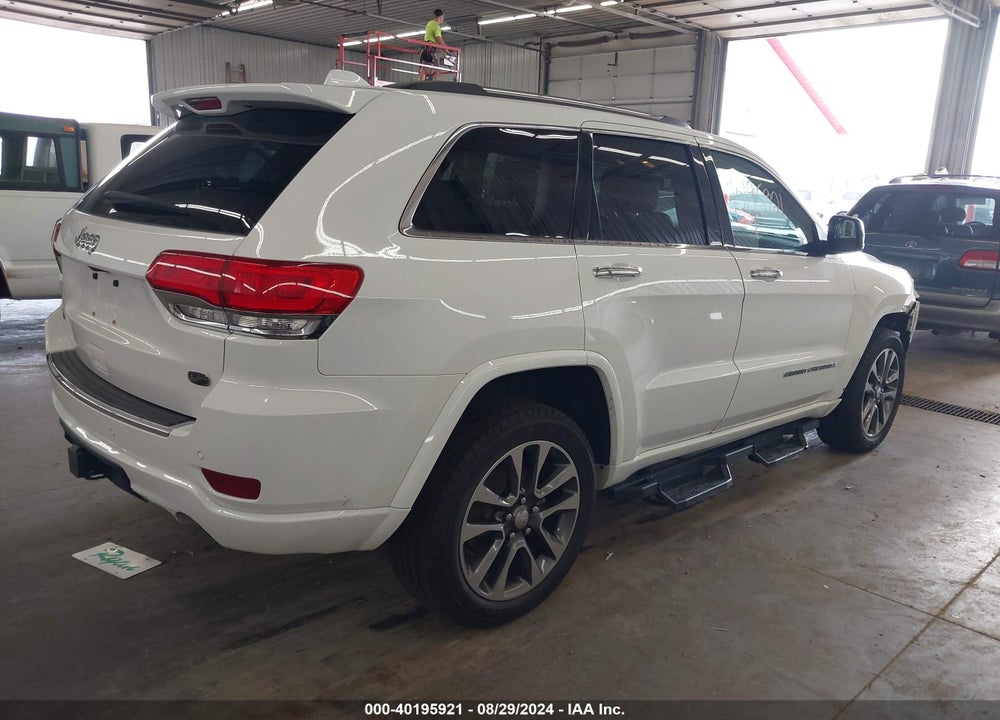 2017 JEEP GRAND CHEROKEE OVERLAND 4X4 VIN: 1C4RJFCG1HC694613