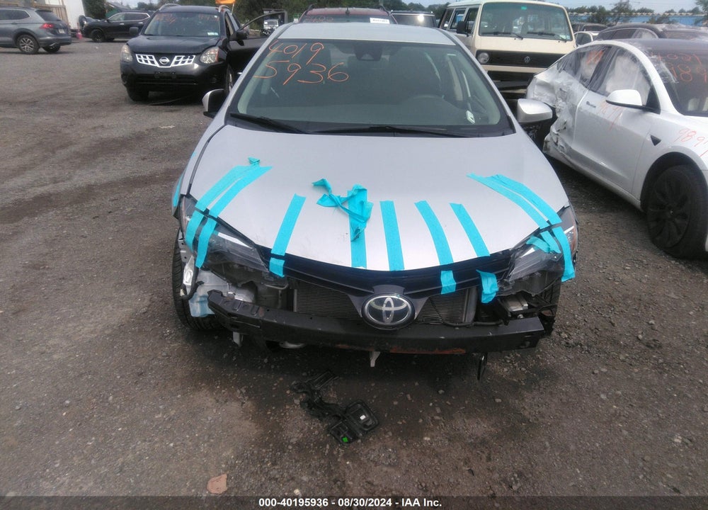 2017 TOYOTA COROLLA LE VIN: 2T1BURHE6HC756046