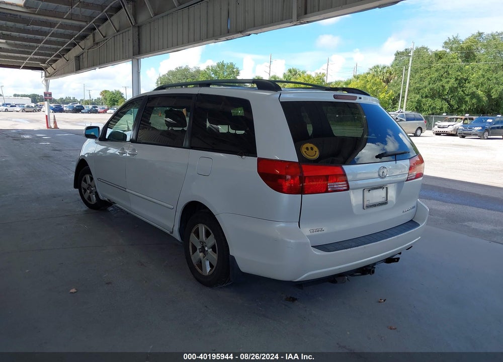 2004 TOYOTA SIENNA XLE VIN: 5TDZA22C54S177699