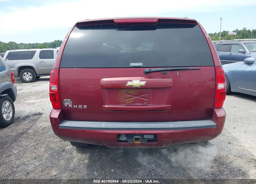 2008 CHEVROLET TAHOE LS VIN: 1GNFC13C58R142436