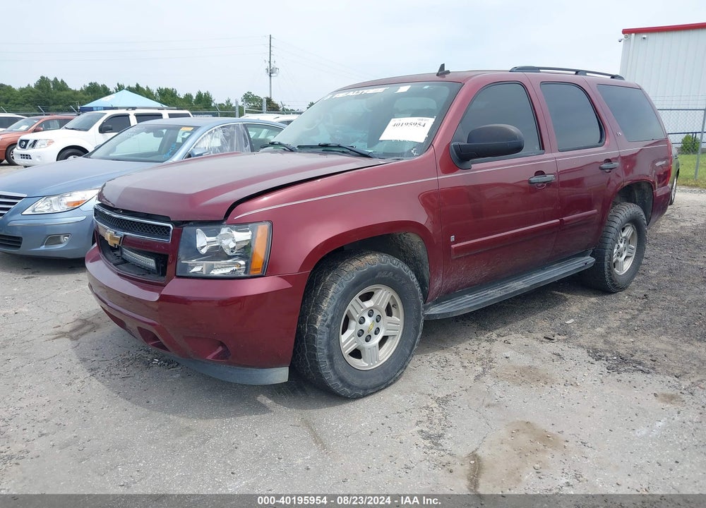 2008 CHEVROLET TAHOE LS VIN: 1GNFC13C58R142436