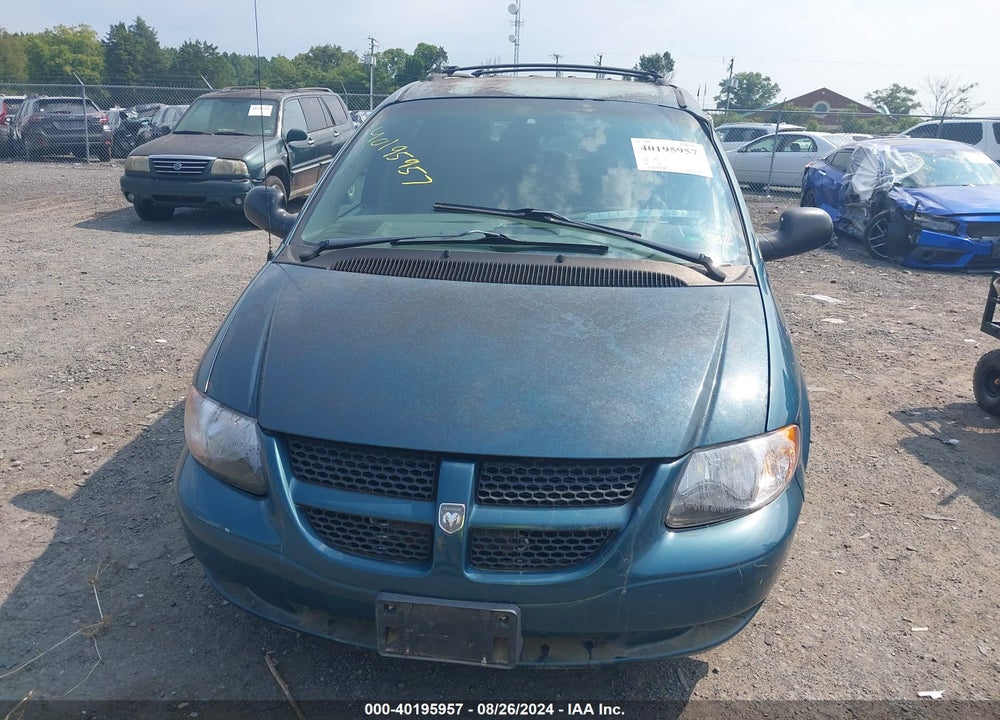 2001 DODGE GRAND CARAVAN SPORT VIN: 1B8GP44331B240019