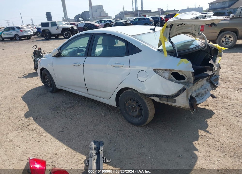 2017 HYUNDAI ACCENT SE VIN: KMHCT4AE8HU375625