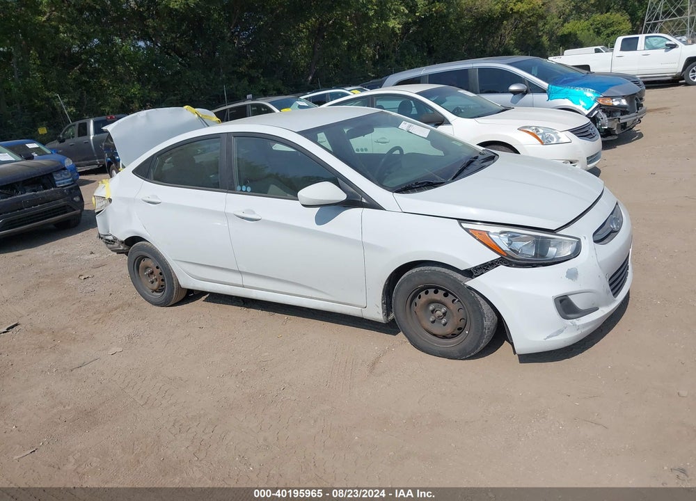 2017 HYUNDAI ACCENT SE VIN: KMHCT4AE8HU375625