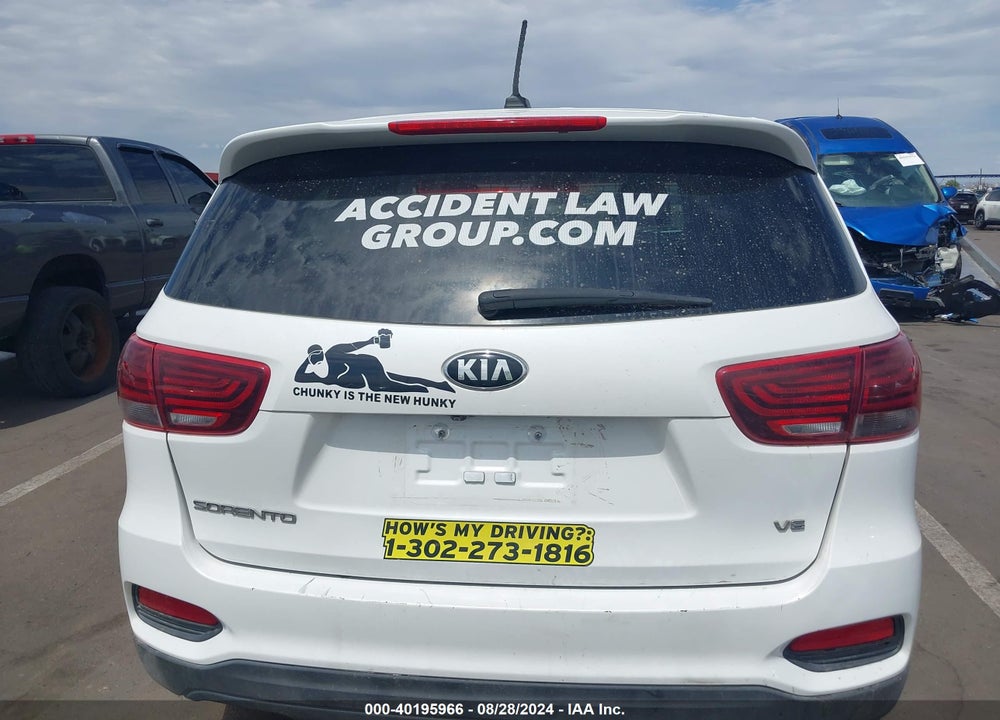 2019 KIA SORENTO LX/S VIN: 5XYPGDA51KG485905