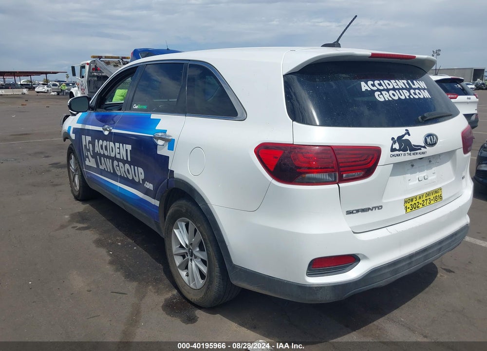 2019 KIA SORENTO LX/S VIN: 5XYPGDA51KG485905
