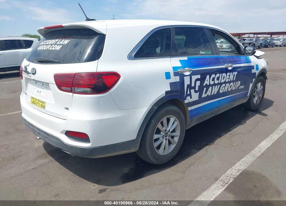 2019 KIA SORENTO LX/S VIN: 5XYPGDA51KG485905