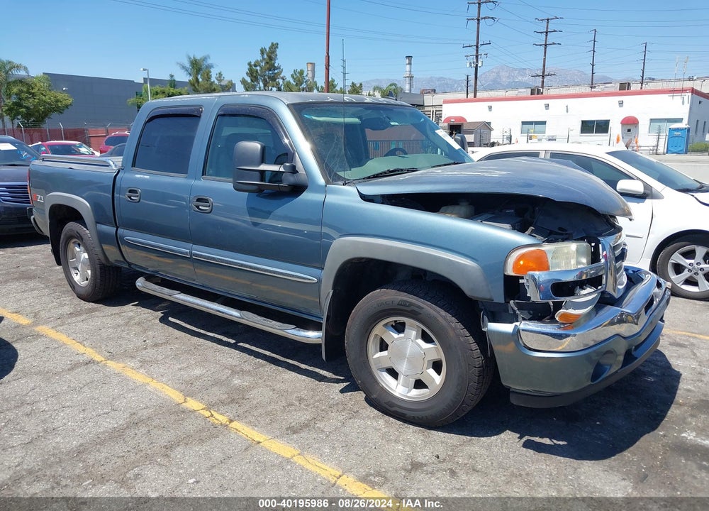 2006 GMC SIERRA 1500 SLT VIN: 2GTEK13TX61117125