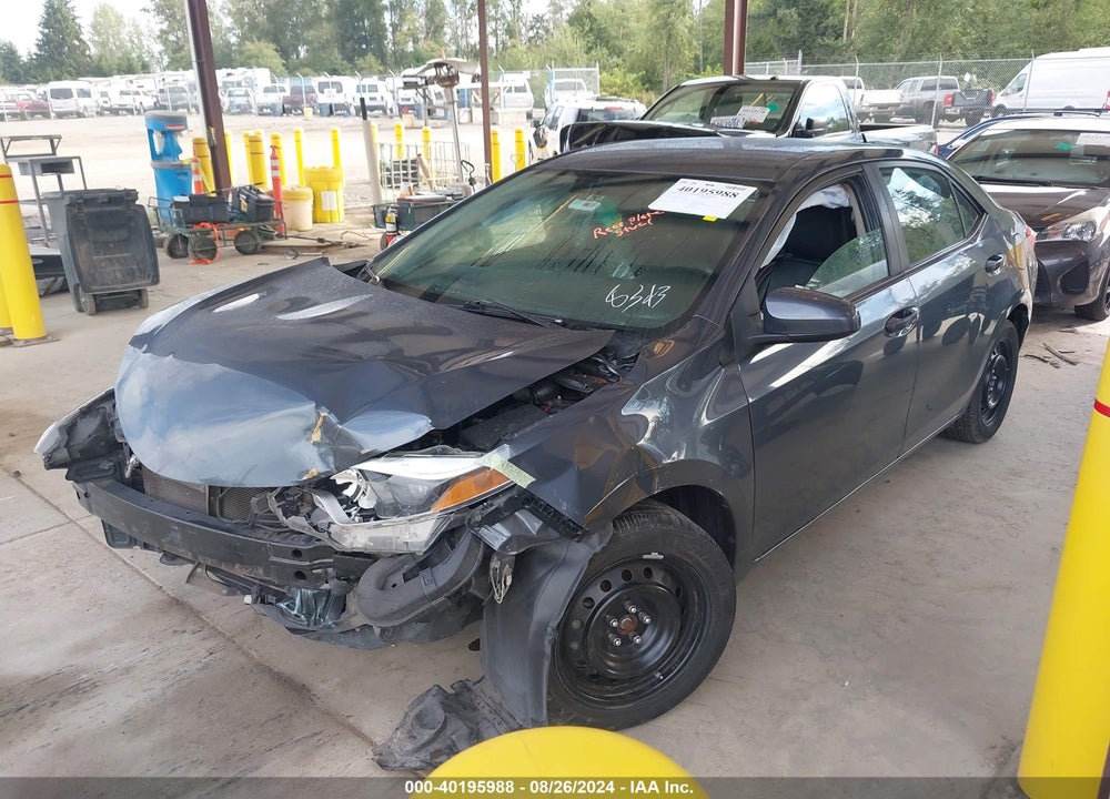 2014 TOYOTA COROLLA LE VIN: 5YFBURHE9EP156343