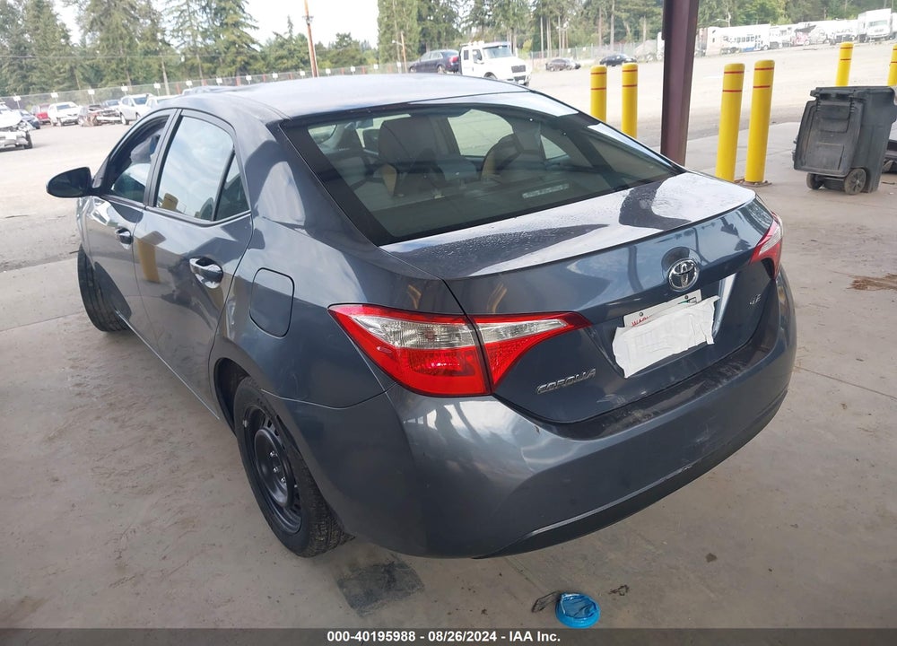 2014 TOYOTA COROLLA LE VIN: 5YFBURHE9EP156343