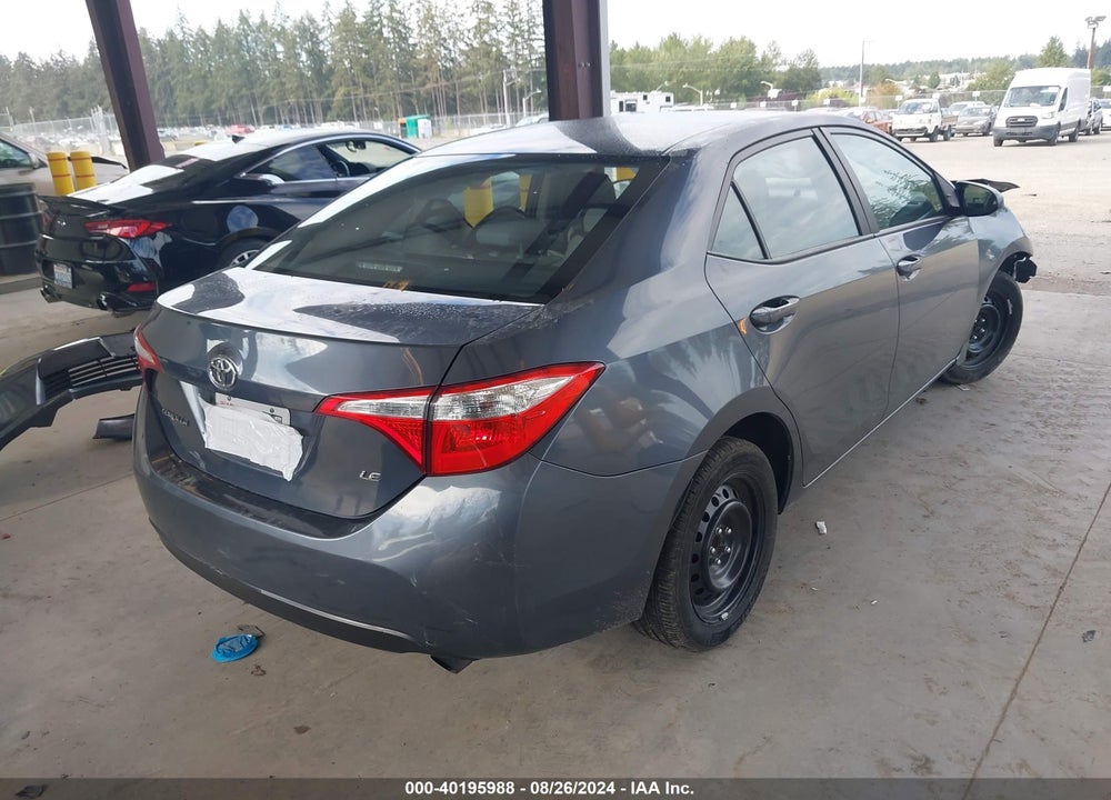 2014 TOYOTA COROLLA LE VIN: 5YFBURHE9EP156343