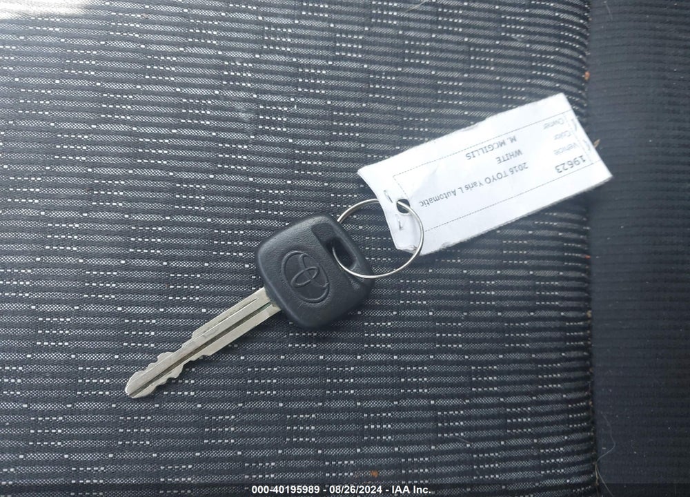 2016 TOYOTA YARIS L VIN: VNKKTUD32GA063916