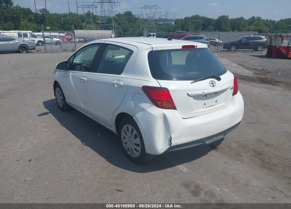 2016 TOYOTA YARIS L VIN: VNKKTUD32GA063916