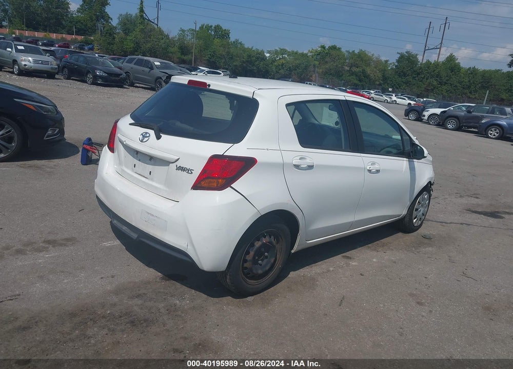 2016 TOYOTA YARIS L VIN: VNKKTUD32GA063916