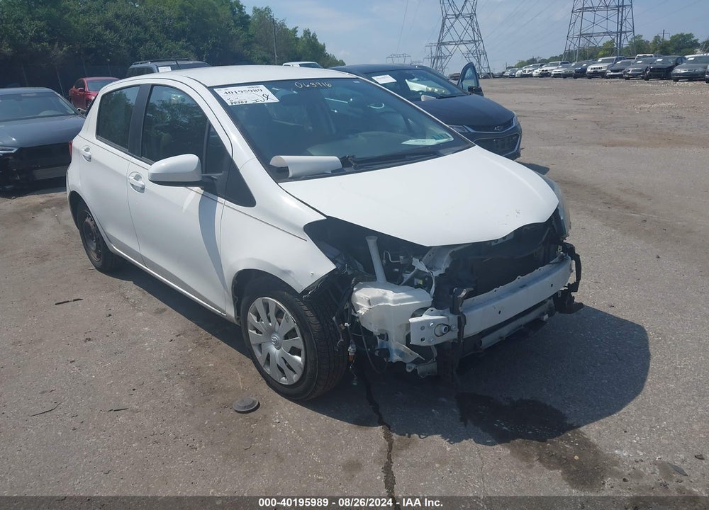 2016 TOYOTA YARIS L VIN: VNKKTUD32GA063916